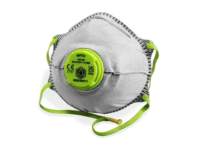 Beeswift P2 Valved Charcoal Mask (Pack of 10)