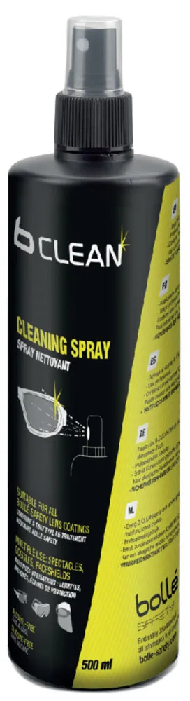 Bolle Safety Lens Cleaning Spray for BOB600 Cleaning Station 500ml