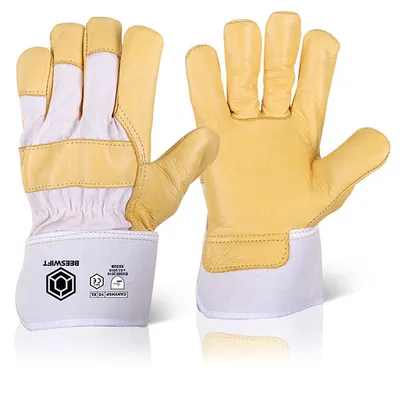 Beeswift Canadian Hide Rigger Gloves (Pack of 10)