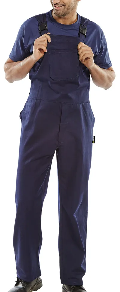 Beeswift Cotton Drill Bib and Brace