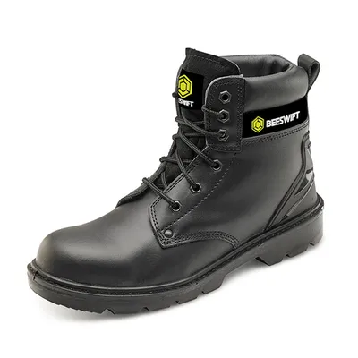 Beeswift Smooth Leather 6 Inch Boot
