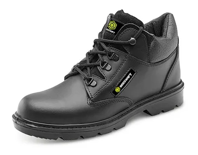 Beeswift Leather Mid Cut Midsole Boot