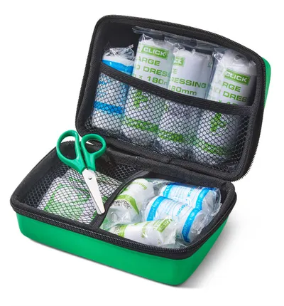Click Medical Public Service Vehicle (PSV) First Aid Kit in Small FEVA Bag