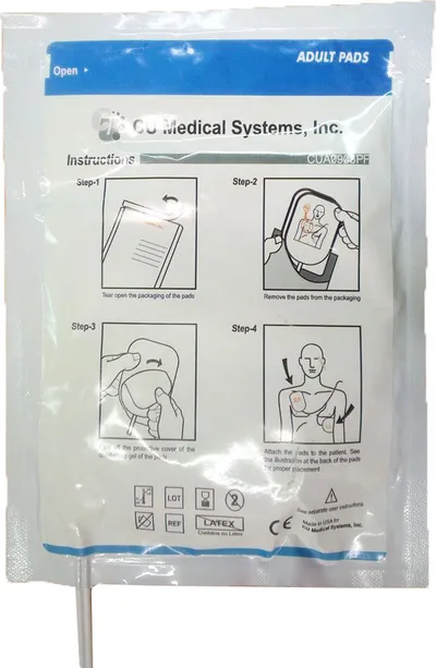 CU Medical NF1200 IPad Replacement Adult Electrode Pads (1 Pair)