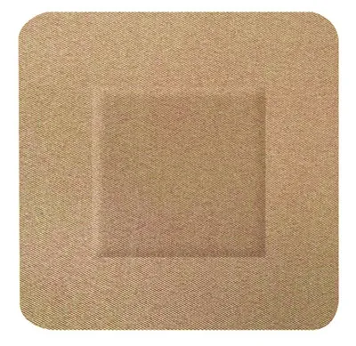 Hygioplast Fabric Square Plasters 100 (Pack of 100)