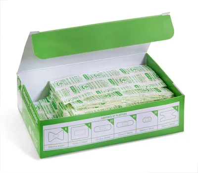 Click Medical Waterproof Plasters Assorted (Pack of 100)