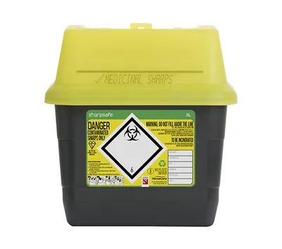 Sharpsafe Sharps Bin 3LTR