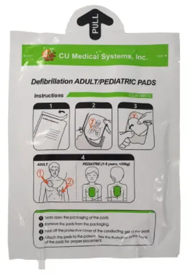 CU Medical Adult/Child Defibrillator Pads for SP1