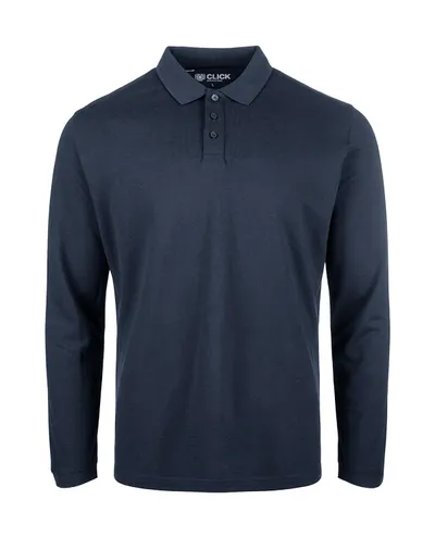 Beeswift Click Workwear Unisex Long Sleeve Polo Shirt