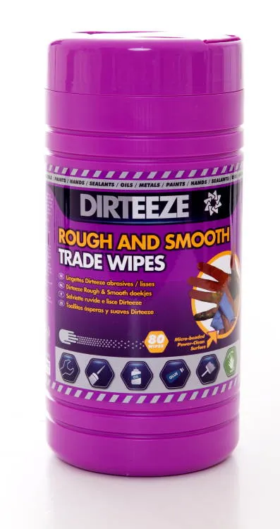 Dirteeze Rough and Smooth Wipes