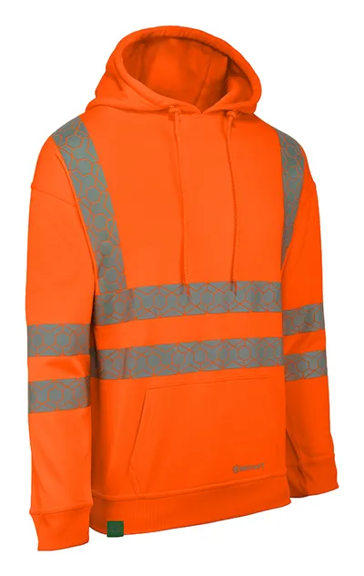 Beeswift Envirowear Recyclable Hi-Vis Hoodie