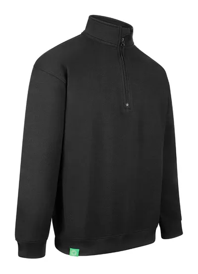 Beeswift Envirowear Recyclable Quarter Zip Sweatshirt