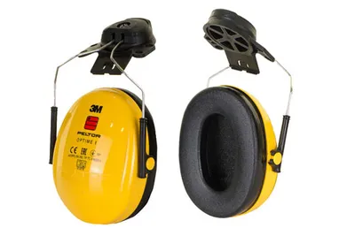 3M Peltor Optime 1 Ear Defenders Helmet Mount
