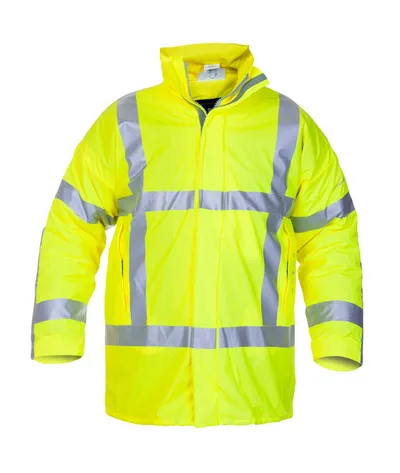 Hydrowear Norfolk Multi Fire Hi-Vis Retardant Anti-Static Waterproof Lined Parka Jacket