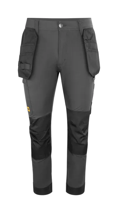 JCB Workwear Mens 4-Way Stretch Holster Pocket Trousers