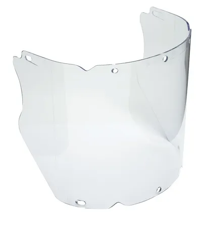 MSA V-Gard Propionate Moulded Visor Chinguard version
