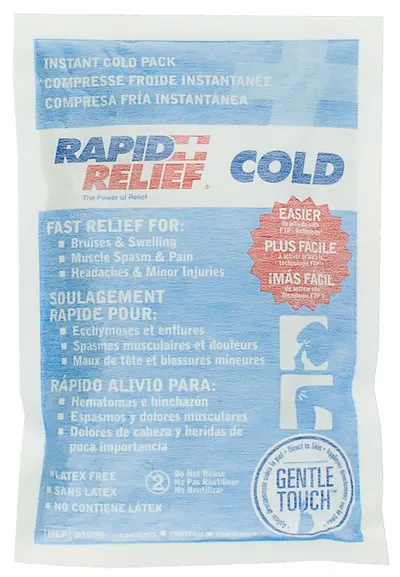 Rapid Relief Instant Cold Pack Large 5"X 9"