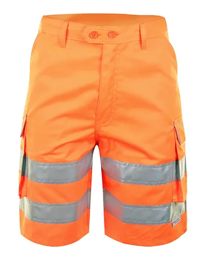 Beeswift Hi-Vis Rail Spec Shorts