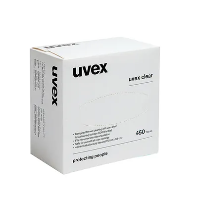 Uvex Lens Cleaning Tissues - 450 Box