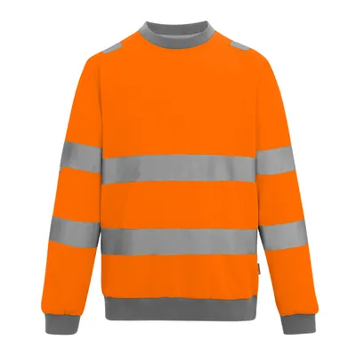Men's Hi-Vis Pro Contract Crew Neck Sweatshirt