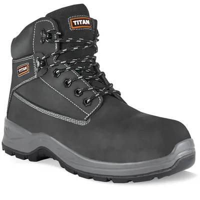 Titan Holton Black Safety Boot